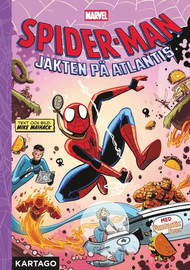Mike Maihack - Spider-Man. Jakten på Atlantis, Inbunden