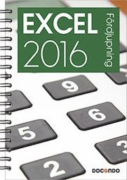 bokomslag Excel 2016 Fördjupning
