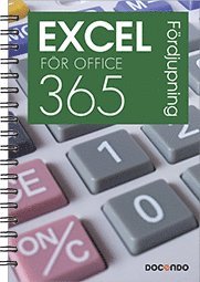 bokomslag Excel för Office 365 Fördjupning