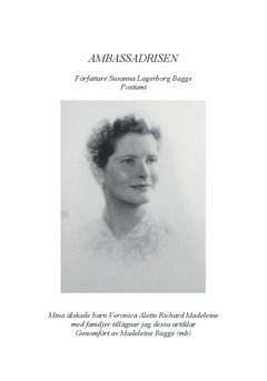 Susanna Lagerborg Bagge - Ambassadrisen, Häftad