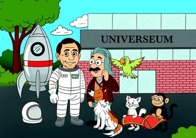 Mattin Mattin - Sallys äventyr på planeten Mars, Inbunden