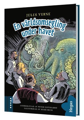 Jules Verne, Peter Gotthardt - En världsomsegling under havet, Inbunden