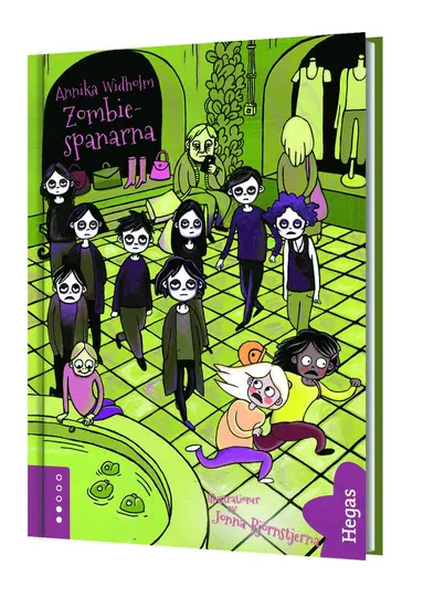 Annika Widholm - Zombiespanarna, Inbunden