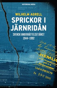 bokomslag Sprickor i järnridån : svensk underrättelsetjänst 1944-1992