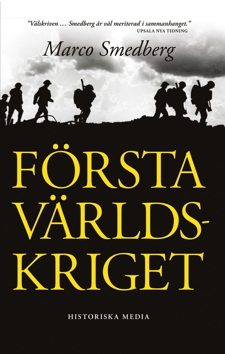 Marco Smedberg - Första världskriget, Häftad