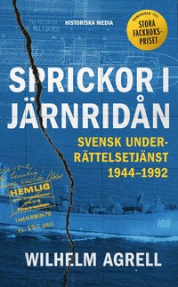 bokomslag Sprickor i järnridån : svensk underrättelsetjänst 1944-1992