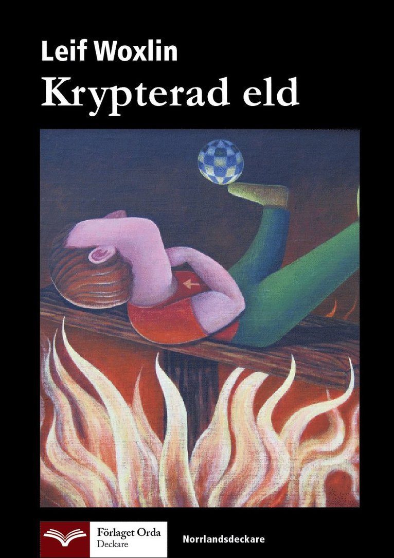Leif Woxlin - Krypterad eld, Kartonnage