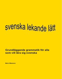 bokomslag Svenska lekande lätt - en grammatikbok