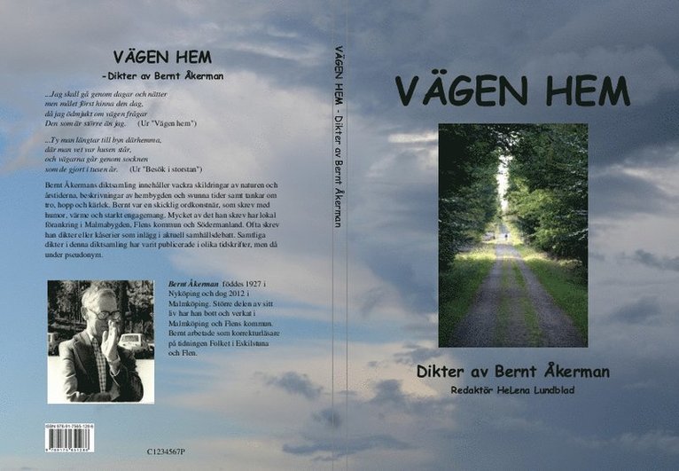 Bernt Åkerman - Vägen hem : dikter, Häftad