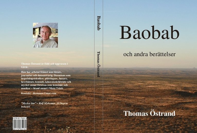 Thomas Östrand - Baobab : och andra berättelser, noveller, kåserier och dikter, Häftad