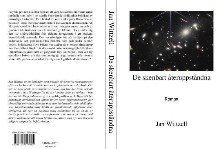 Jan Wittzell - De skenbart återuppståndna, Kartonnage