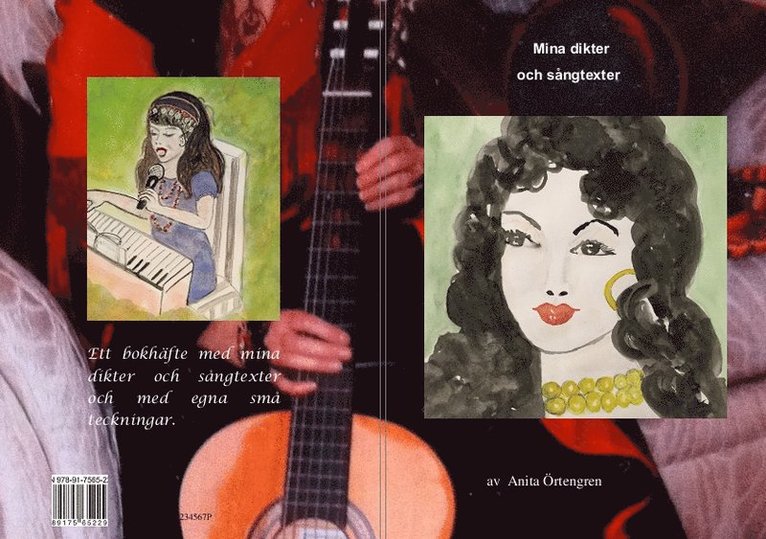 Anita Örtengren - Mina dikter och sångtexter, Häftad