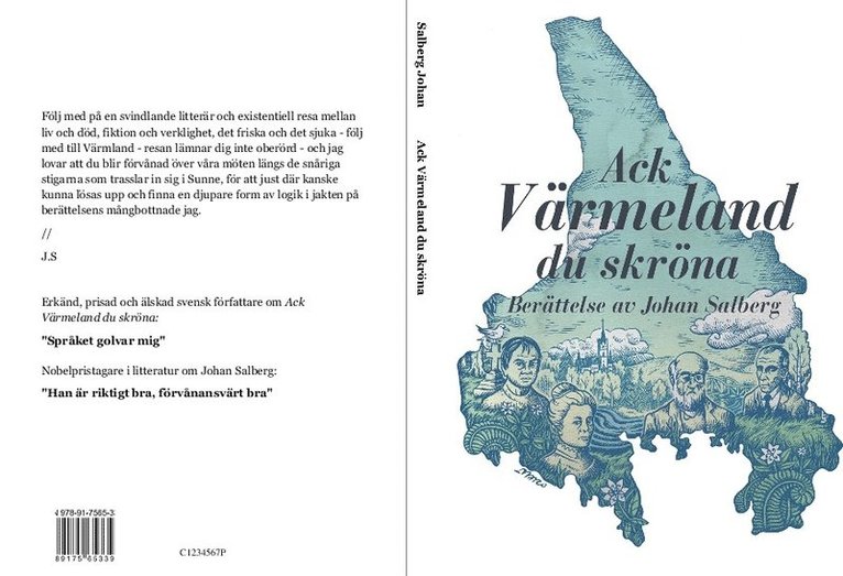 Johan Salberg - Ack Värmeland du skröna, Häftad