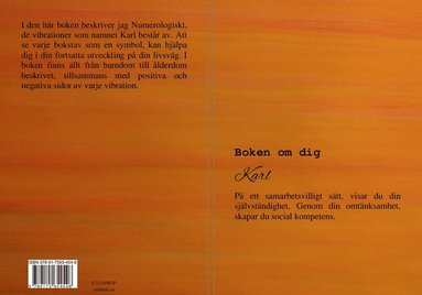 bokomslag Boken om dig Karl