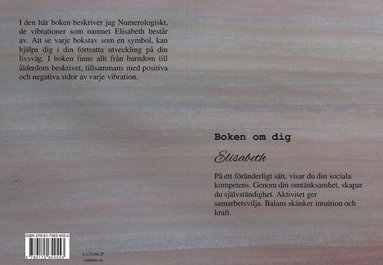 bokomslag Boken om dig Elisabeth