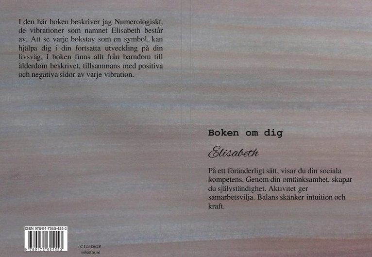 Boken om dig Elisabeth