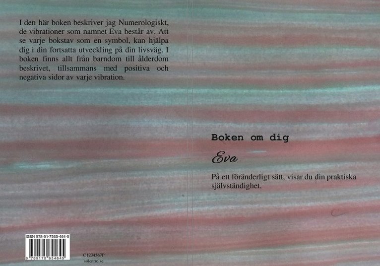 Carina Skoglund - Boken om dig Eva, Häftad