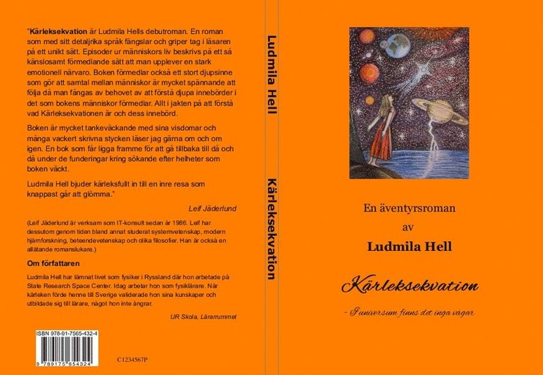 Ludmila Hell - Kärleksekvation : i universum finns det inga vägar, Häftad