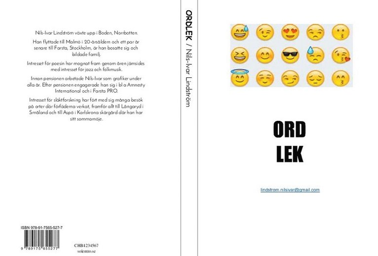 Nils-Ivar Lindström - Ordlek, Kartonnage