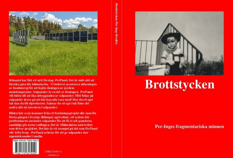 Per-Inge Brodén - Brottstycken, Kartonnage
