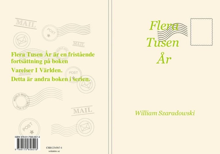 William Szaradowski - Flera tusen år, Häftad