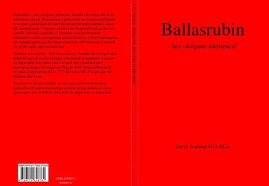 bokomslag Ballasrubin : den viktigaste ädelstenen?