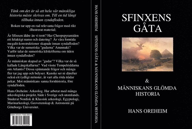 Sfinxens gåta & Människans glömda historia. 1