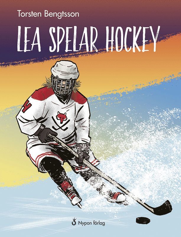 Lea spelar hockey 1