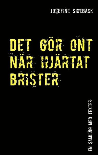 bokomslag Det gör ont när hjärtat brister: En samling med texter om psykisk ohälsa, kärlek, livet och tystnad