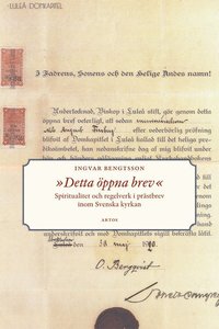 bokomslag Detta öppna brev : spiritualitet och regelverk i prästbrev inom Svenska kyrkan