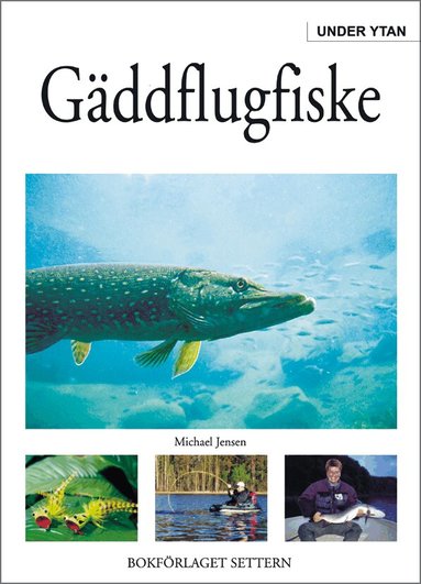 Michael Jensen - Gäddflugfiske - Under ytan, Inbunden