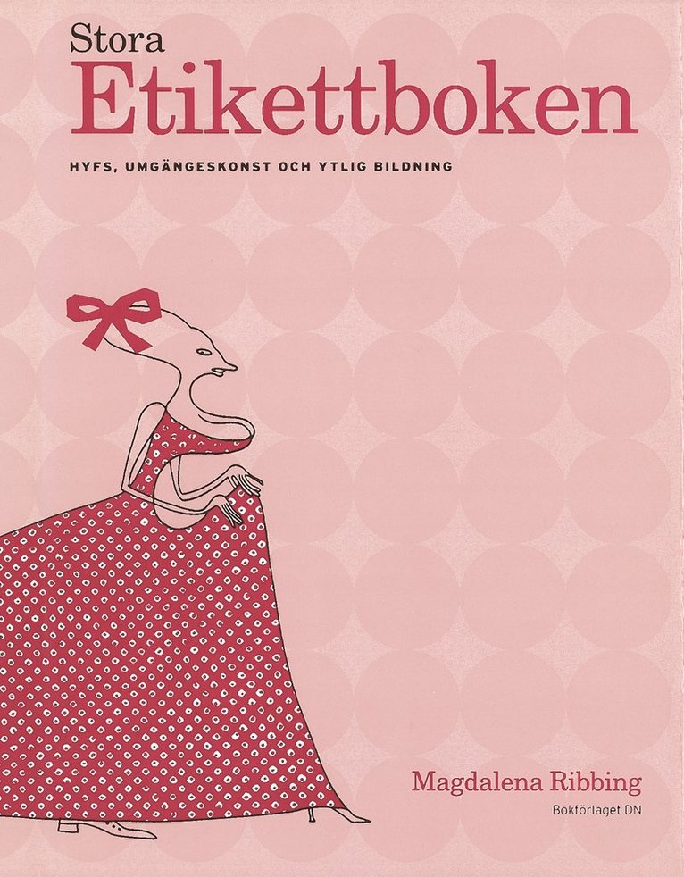 Magdalena Ribbing - Stora etikettboken, Kartonnage