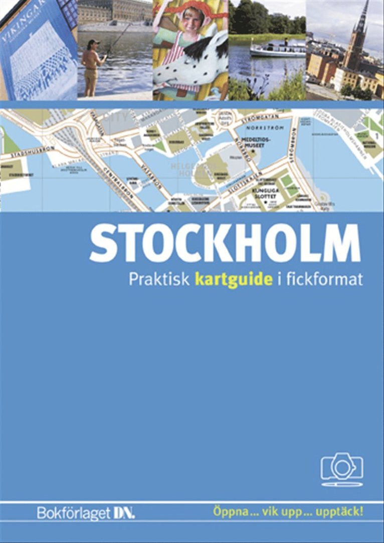 Johan Tell - Stockholm : Praktisk kartguide i fickformat, Inbunden