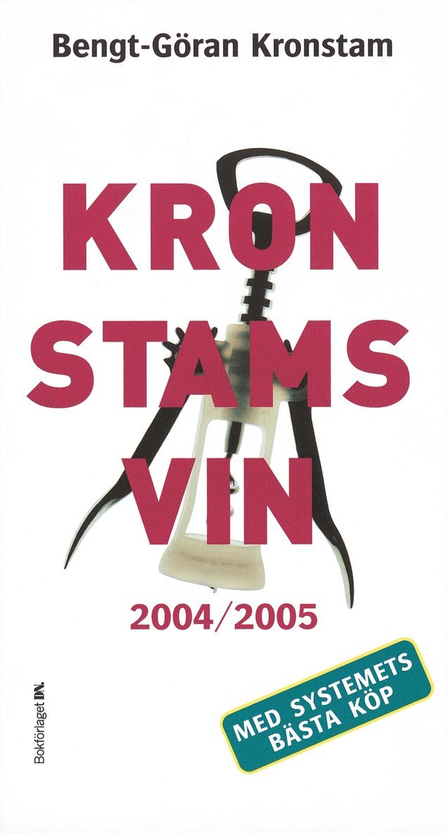Bengt-Göran Kronstam - Kronstams vin. 2004/2005, Kartonnage