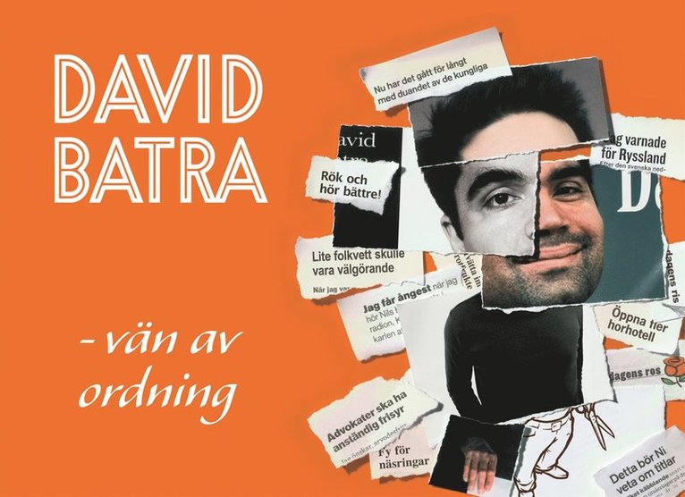 David Batra - Vän av ordning, Kartonnage