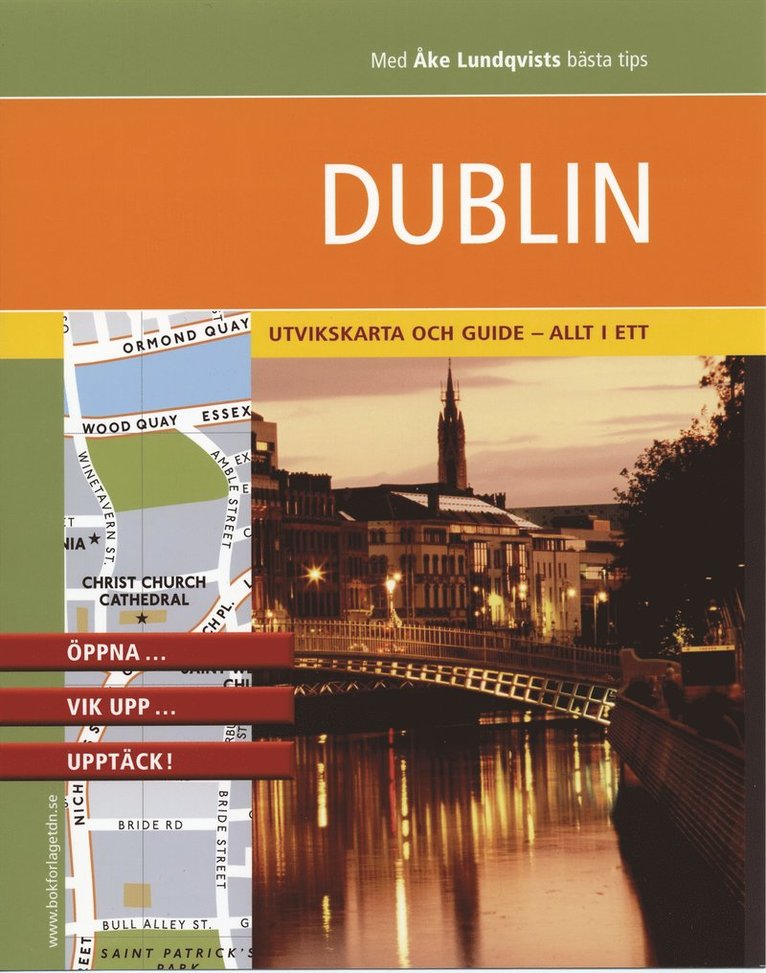 Dublin : praktisk kartguide i fickformat, Inbunden