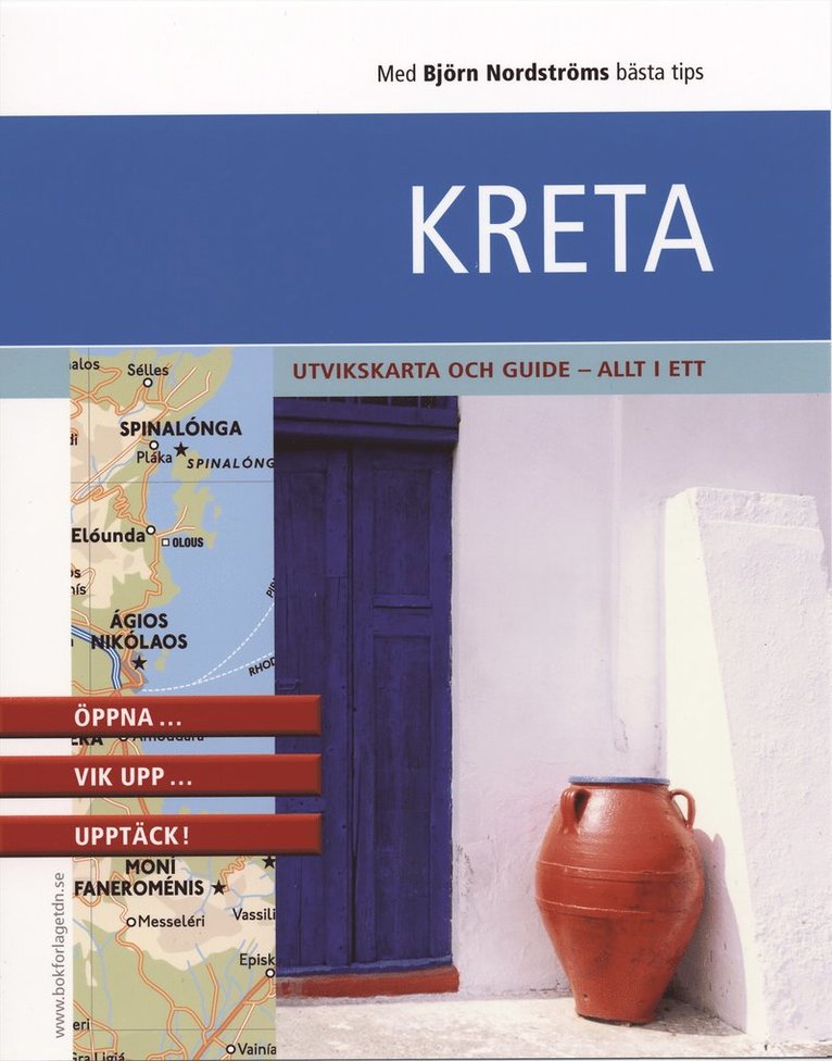 Kreta : praktisk kartguide i fickformat, Inbunden