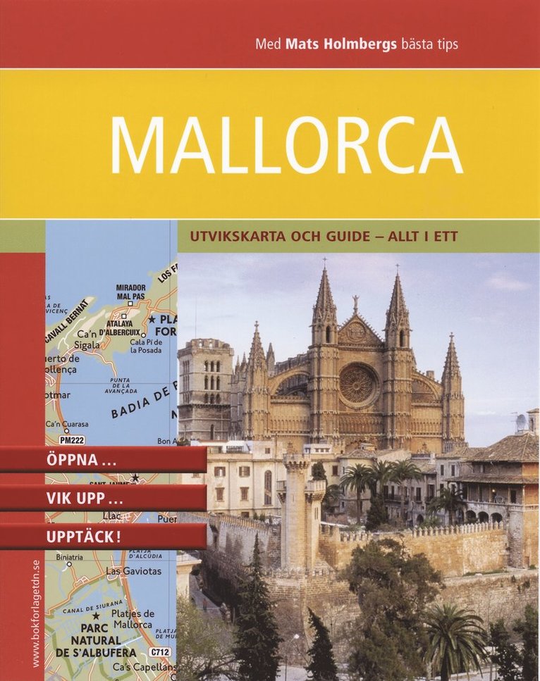 Mallorca : praktisk kartguide i fickformat, Inbunden