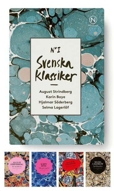Karin Boye, Selma Lagerlöf, August Strindberg, Hjalmar Söderberg - Svenska klassiker I, Häftad