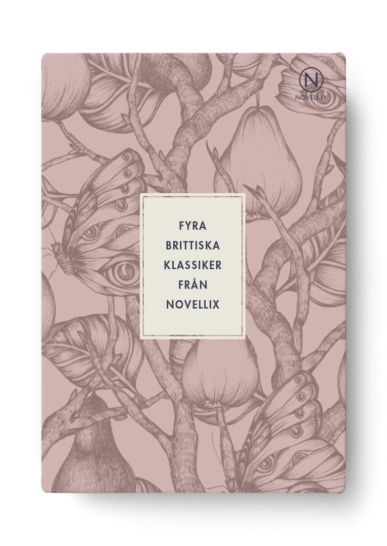 Virginia Woolf, D. H. Lawrence, Charles Dickens, Katherine Mansfield - Presentask med fyra brittiska klassiker, Häftad