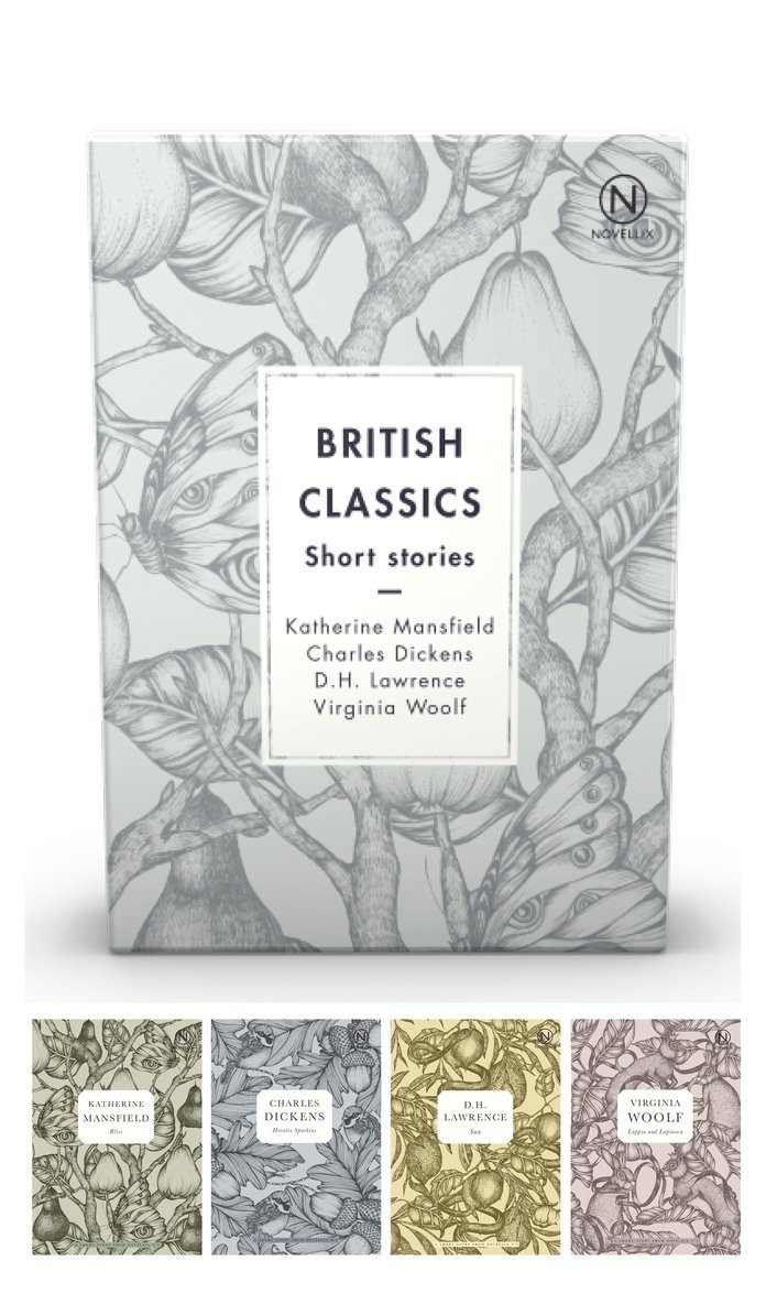 Box with four British classics 1