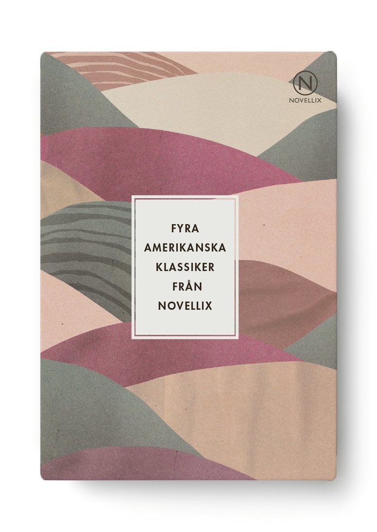 F. Scott Fitzgerald, Joyce Carol Oates, Sylvia Plath, Edgar Allan Poe - Presentask med fyra amerikanska klassiker, Häftad