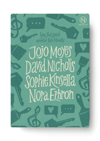 Jojo Moyes, David Nicholls, Sophie Kinsella, Nora Ephron - Presentask med fyra feelgood-noveller, Häftad