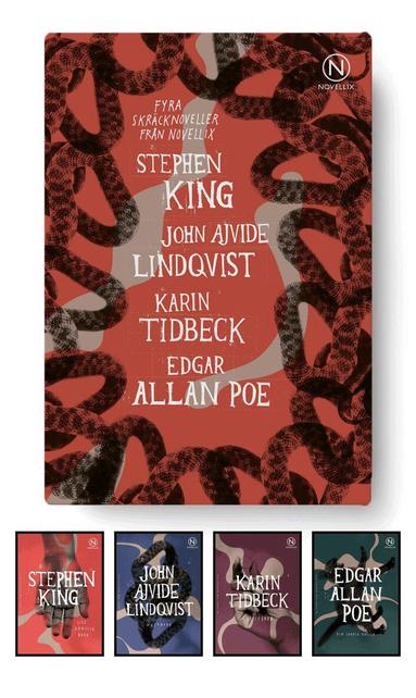 John Ajvide Lindqvist, Stephen King, Edgar Allan Poe, Karin Tidbeck - Fyra skräcknoveller, Häftad