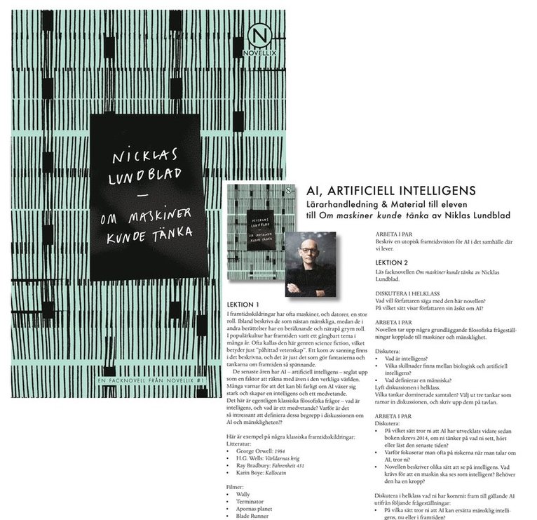 Nicklas Lundblad - Tema AI, Artificiell Intelligens, paket med 24 böcker, Häftad