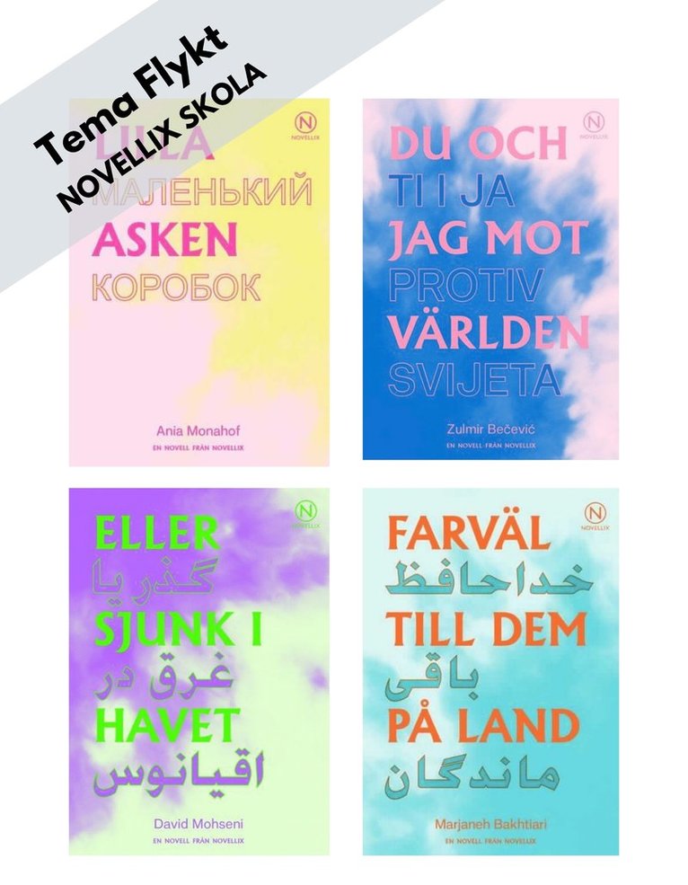 Tema Flykt - paket med 24 böcker