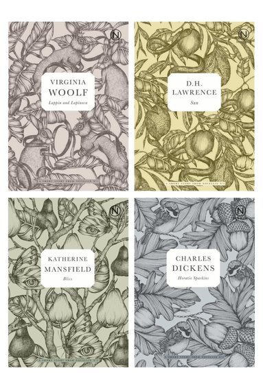 Charles Dickens, D.H. Lawrence, Katherine Mansfield, Virginia Woolf - British Classics - paket med 24 noveller på engelska, Häftad