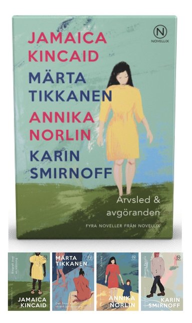 bokomslag Arvsled och avgöranden - fyra noveller