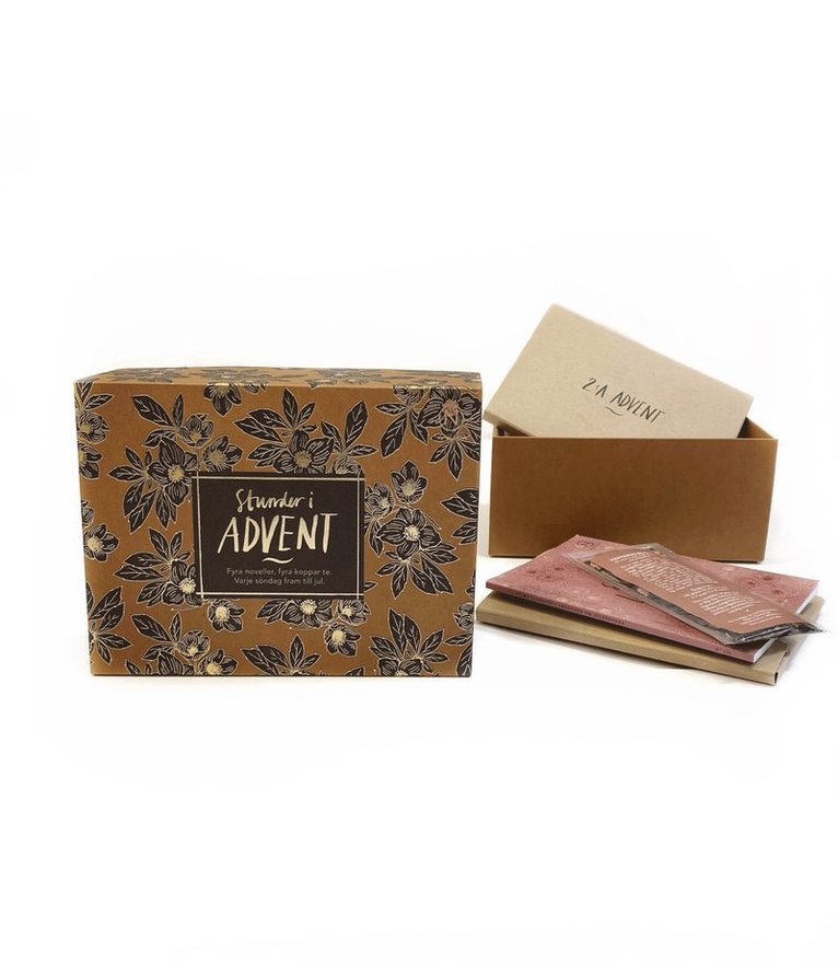 En adventskalender från Novellix : Stunder i advent 2021, Häftad