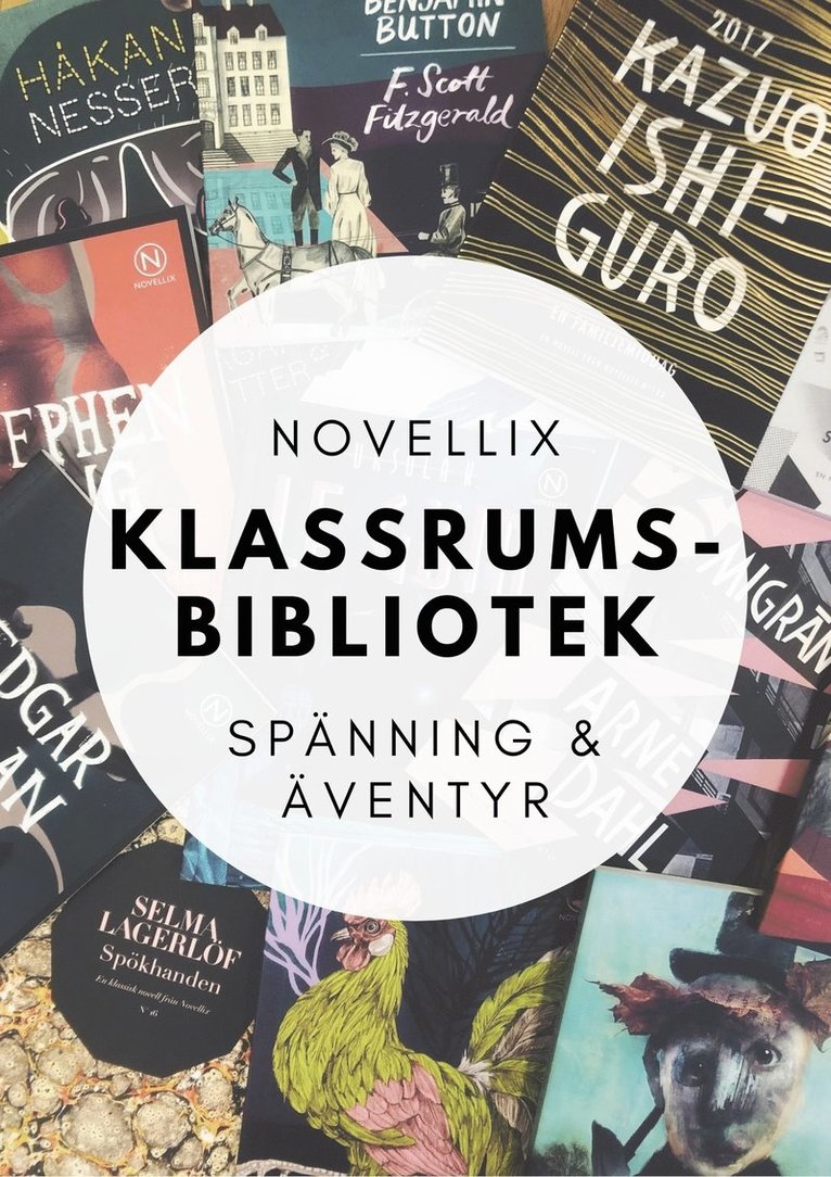 Novellix klassrumsbibliotek - Spänning och äventyr